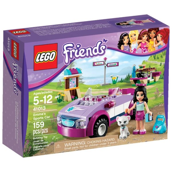 LEGO Friends Emma s Sports Car Building Set