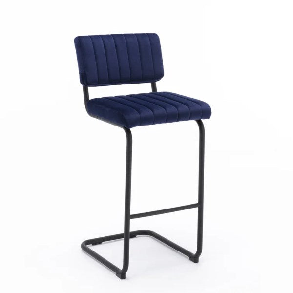Aramantha Stool Mercury Row Color: Sapphire, Seat Height: Bar Stool (30 22 Seat Height)