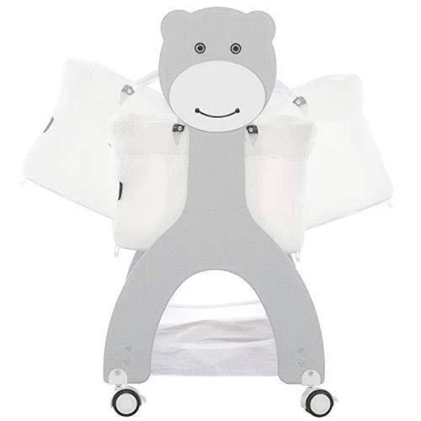 Dream on Me Cub Portable Bassinet in White