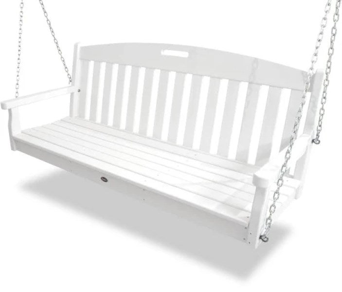 Trex Outdoor Furniture Yacht Club Swing - Classic White