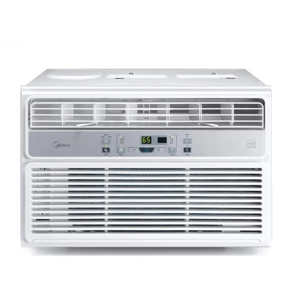 Midea MAW06R1BWT Window Air Conditioner 6000 BTU EasyCool AC (Cooling Dehumidifier and Fan Functions) for Rooms Up to 250 Sq ft.