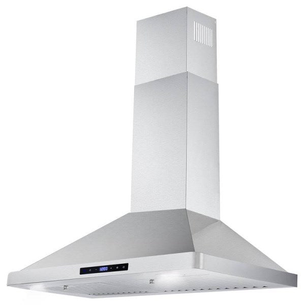 Cosmo 30 380 CFM Ductless Wall Mount Range Hood Kitchen Hood in Stainless Steel