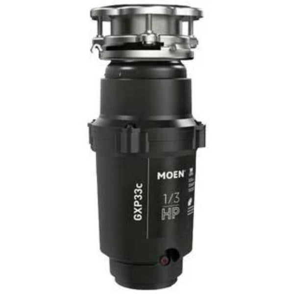 Moen New Moen GXP33C GX Pro 1/3 HP Continuous Garbage Disposal - Stainless Steel